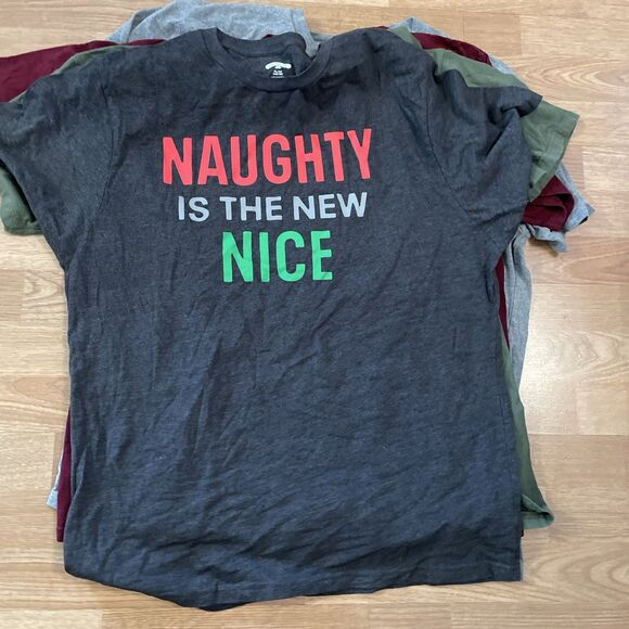 Mens Christmas Shirt LOT Size XL Lot Of 6 Tees ELF Star Wars Santa - Picture 11 of 15